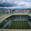 The Estadio Jose Alvalade, one of two stadiums in Lisbon scheduled to host matches in the Champions League final eight in August
