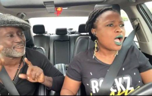Reggie Rockstone and his wife, Zilla