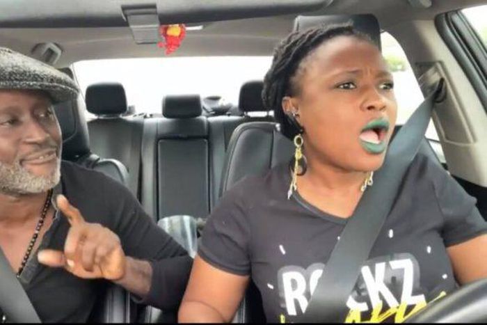 Reggie Rockstone and his wife, Zilla