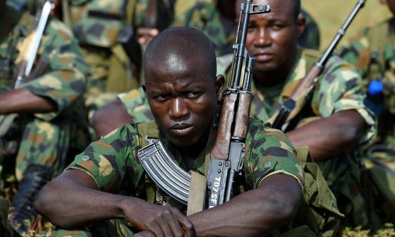 Nigerian troops have come under increasing attack from Boko Haram militants in the past few months, which have left scores of soldiers dead or missing