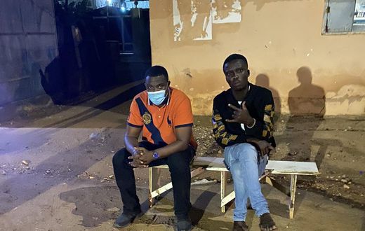 Voter Registration: John Dumelo leads queue after storming registration center at 10:35pm yesterday