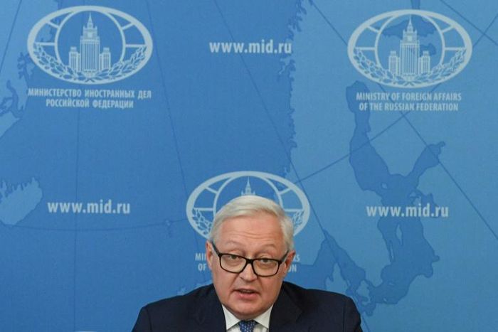 Deputy Foreign Minister Sergei Ryabkov, seen here in August 2019, will lead Russia in talks on the New START treaty
