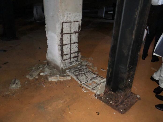 The Accra International Conference Centre is on the verge of collapse