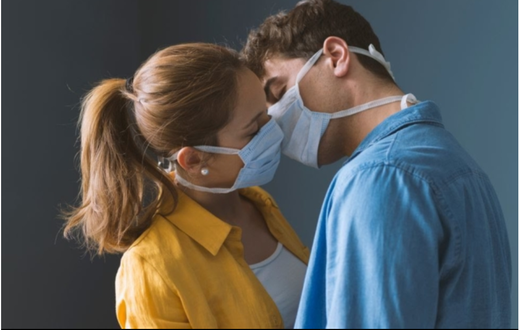 Couples should wear face masks during sex, new study insists