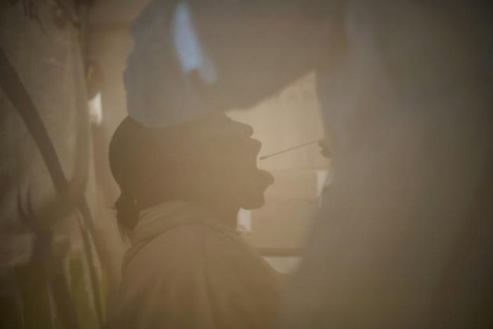 South Africa launched mass community screening and testing last month