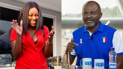 Yvonne Nelson and Kennedy Agyapong