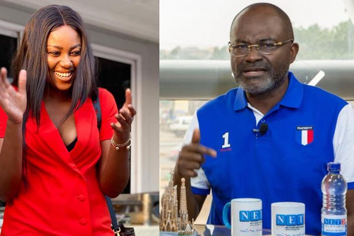 Yvonne Nelson and Kennedy Agyapong