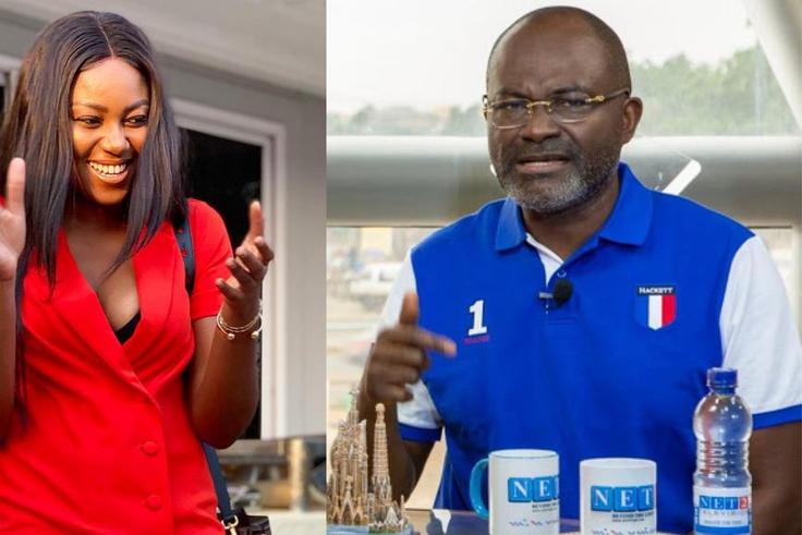 Yvonne Nelson and Kennedy Agyapong