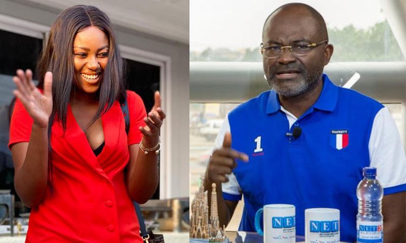 Yvonne Nelson and Kennedy Agyapong
