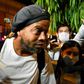 Ronaldinho was released from prison to house arrest at a luxury hotel in Asuncion on April 7