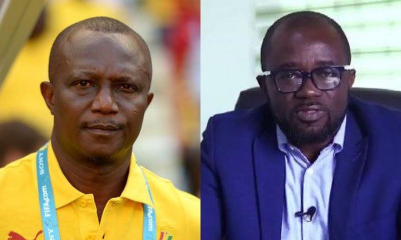Kwesi Appiah and Kurt Okraku