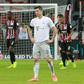 Bayern Munich forward Robert Lewandowski looks shellshocked during their 5-1 thrashing away to frankfurt last November.