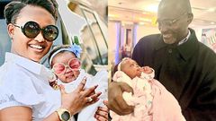 Nana Ama McBrown, daughter and Kennedy Agyapong