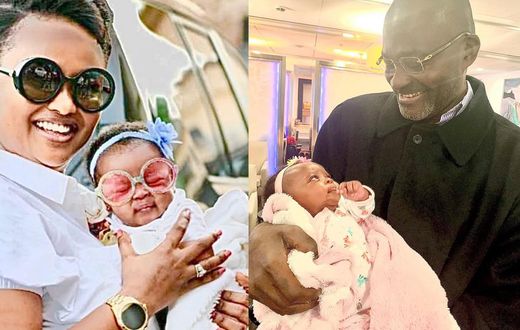 Nana Ama McBrown, daughter and Kennedy Agyapong