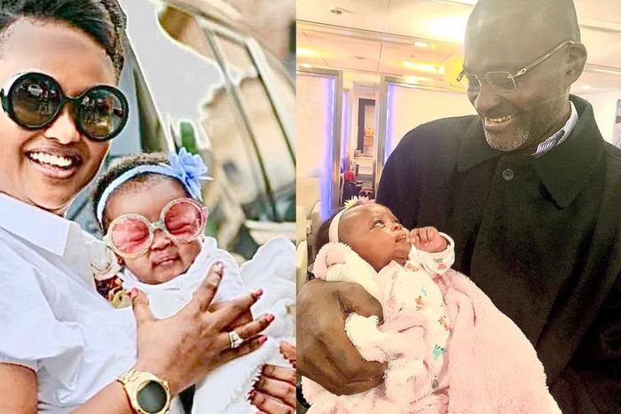Nana Ama McBrown, daughter and Kennedy Agyapong