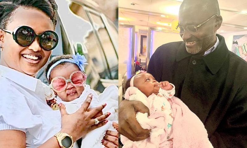 Nana Ama McBrown, daughter and Kennedy Agyapong