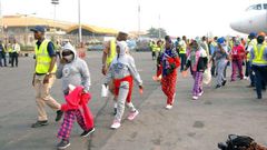Nigerian returnees from Libya [NAN]
