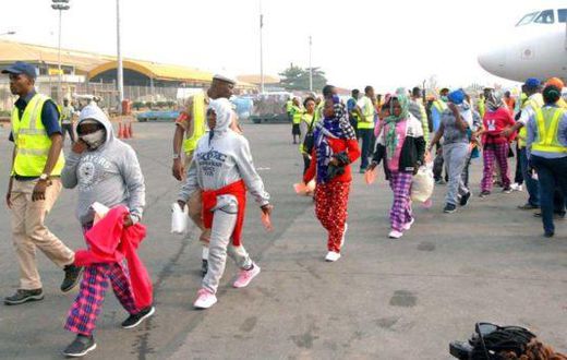 Nigerian returnees from Libya [NAN]
