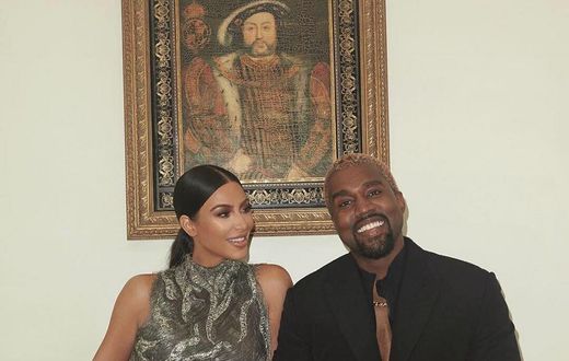 Kanye West is super excited that his wife, Kim Kardashian is now a billionaire [Instagram/KimKardashian]
