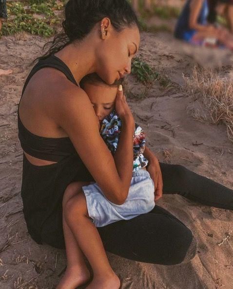 Naya Rivera and Son
