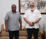 Mahama visits Rawlings “to discuss a number of NDC-related issues”