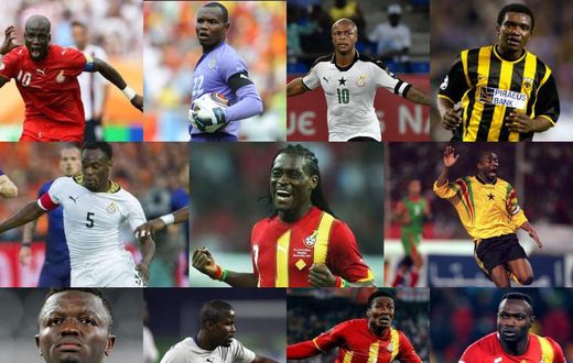 Black Stars all-time  Derek Boateng names Gyan,Pele as he snubs Tony Yeboah