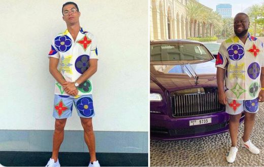Ronaldo and Hushpuppi
