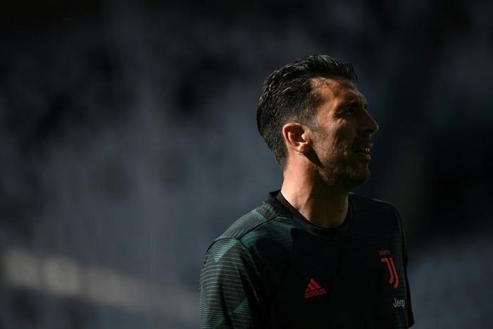 Buffon started Juventus' game against Torino on Saturday