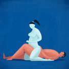 sideways straddle