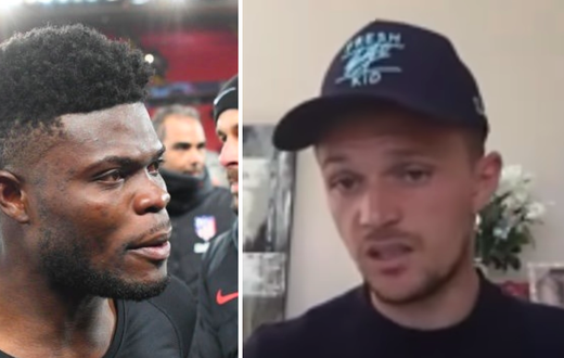 Thomas Partey and Kieran Trippier