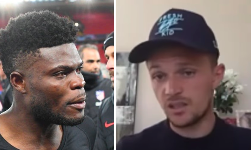 Thomas Partey and Kieran Trippier
