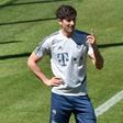 Football fans hope to see Bundesliga stars like Bayern Munich forward Robert Lewandowski, seen here training this week, back playing again next month.
