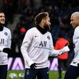 Paris Saint-Germain stars Mauro Icardi, Neymar and Kylian Mbappe. PSG were crowned Ligue 1 champions in late April after the season was ended early