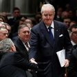 Former Canadian prime minister Brian Mulroney, seen here at George Bush's funeral in 2018, said his country needed to revise its ties with China