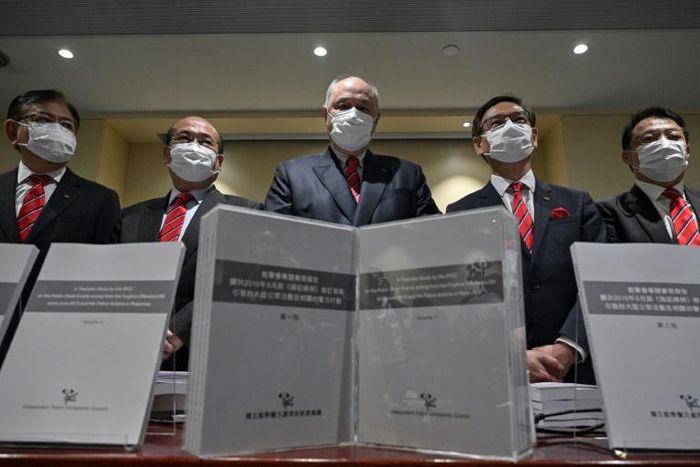 Hong Kong's police watchdog cleared the force of major wrongdoing