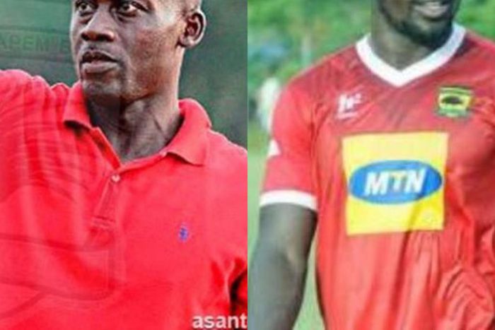 Coach Michael Osei and Samuel Kyere