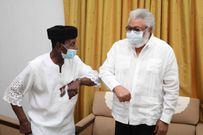 Rawlings and Ex-Private Ashiteye Hammond