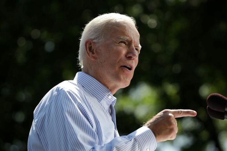 In this file photo taken on May 18, 2019, former US Vice President Joe Biden speaks during the kick off of his presidential election campaign in Philadelphia, Pennsylvania