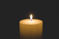 burning candle