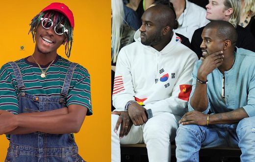 Kofi Mole, Virgil Abloh and Kanye West