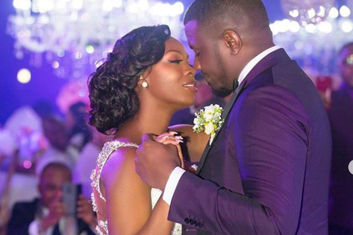 John Dumelo and wife