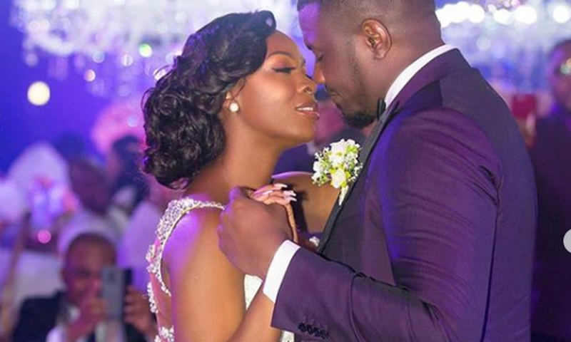 John Dumelo and wife