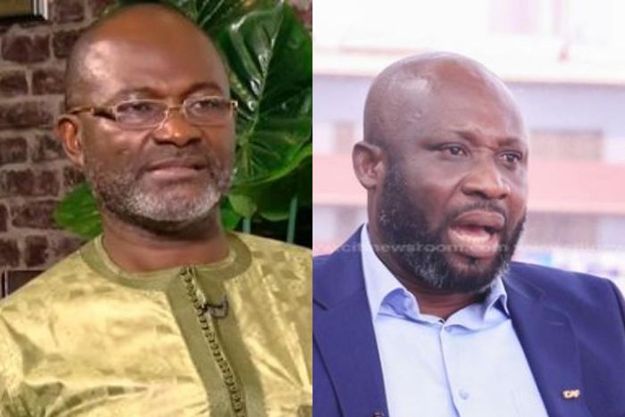 Kennedy Agyapong and George Afriyie