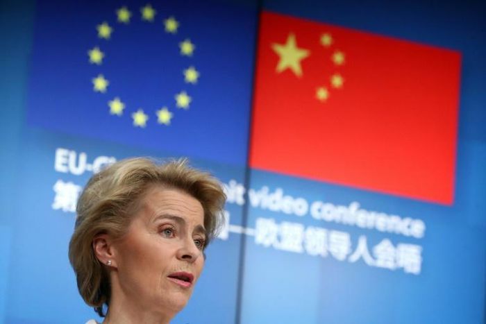 The stern message was delivered during a video summit between China and the EU