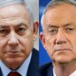 Israeli Prime Minister Benjamin Netanyahu (left) and retired Israeli general Benny Gantz have reached a power-sharing deal that could lead to annexation of much of the West Bank