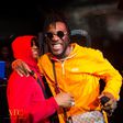 Burna Boy and Wizkid at his “Outside” album listening party in London.