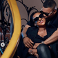 Kwadwo Safo Jnr and wife, Zainab