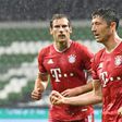 Robert Lewandowski's Bayern Munich won an eighth straight Bundesliga title last week