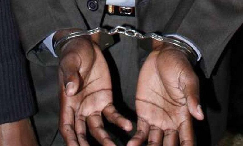 4 arrested after they were caught on CCTV robbing a man in Kilimani