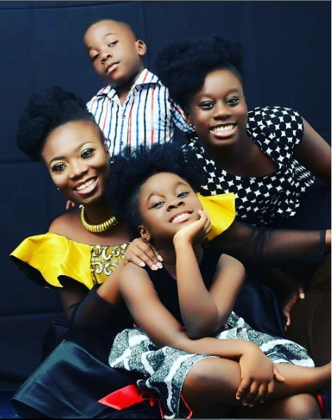 Stacy and her children